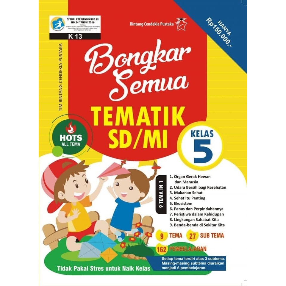 

BISA SPK Buku Bongkar Semua Tematik SD / MI Kelas 5, Bintang Cendekia Pustaka