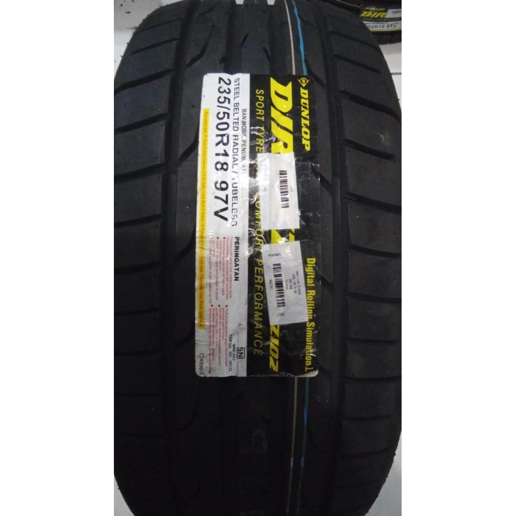 Ban Luar Mobil Dunlop 235/50 R18 97V Direzza DZ102 66751