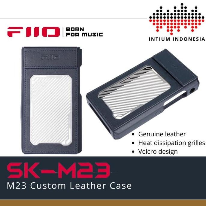 Grosir Fiio Sk-M23 / Sk M23 / Sk M 23 Custom Leather Case / Casing For Fiio M23