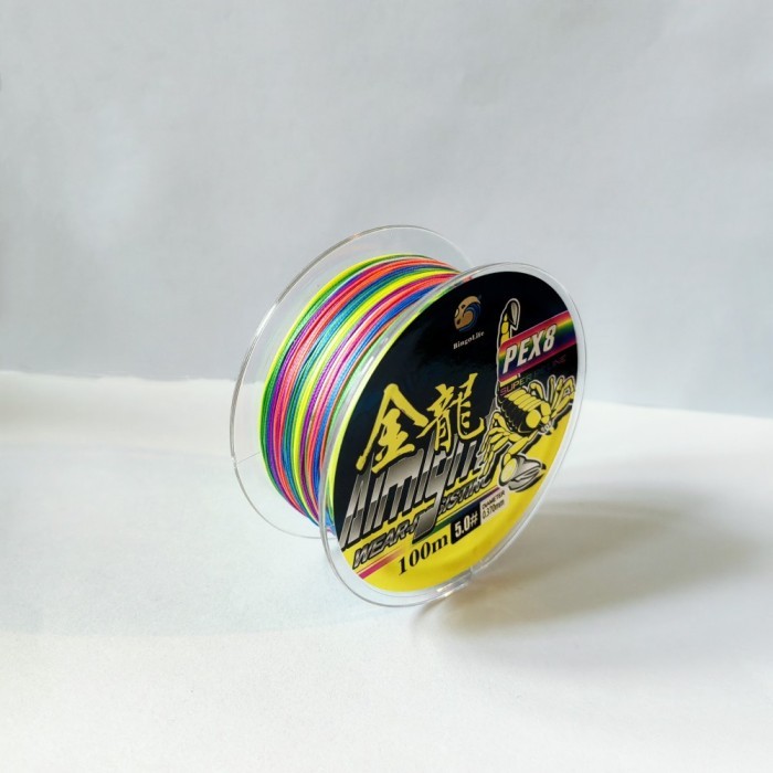 AJR99 SENAR PANCING PE X4 X8 LEMBUT HALUS 0.1MM~0.6MM TALI PANCING DIKEPANG SENAR PE 100M KUAT LIMA
