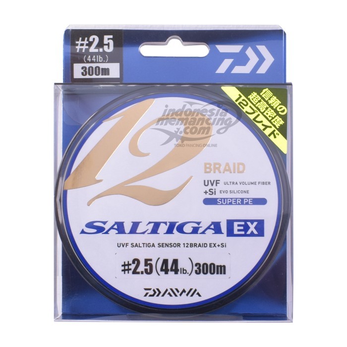 AJR99 SENAR PE DAIWA SALTIGA SENSOR UVF X12EX+SI 300M