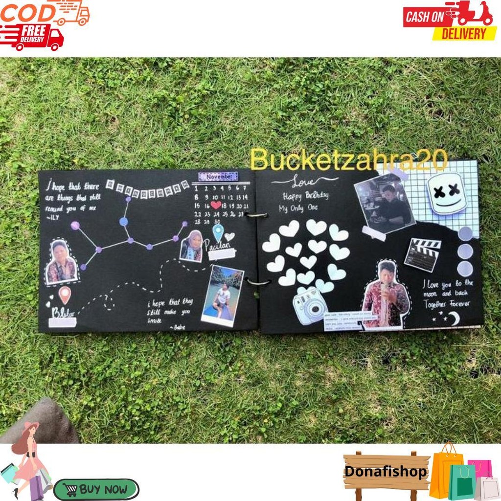 

Scrapbook Custom By Bucketzahra20 Kado Ulang Tahun Kado Anniversary Kado Wisuda Kado Valentine Kado Kejutan Kado Cowok Kado Cewek Scrapbooking Journal D Sale