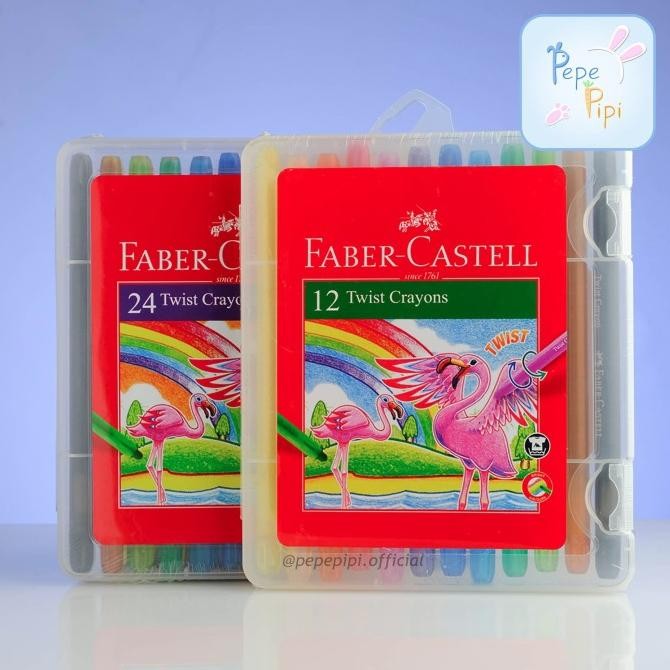 

Sale Crayon Faber Castell Twist 12 Colour Crayons Krayon Putar 12 Warna