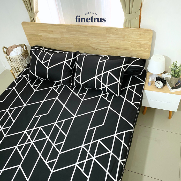 Finetrus - Sprei 180x200x30 Sudut Karet Tebal 30 cm