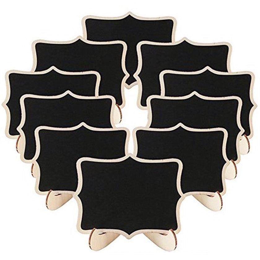 

SALE SET 10PCS Papan Tulis Kapur Kecil / Mini Chalkboard / Papan Kapur Menu Cafe / Papan RESERVED -98