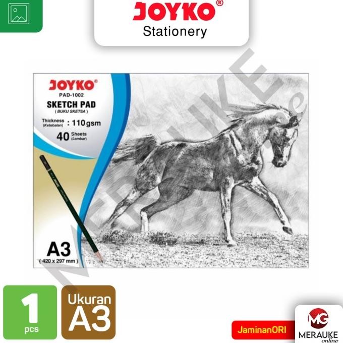 

Sale Joyko Sketch Pad / Buku Gambar Sketsa A3 Pad-1002