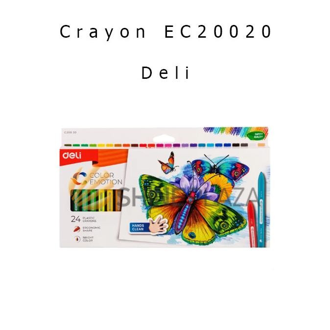 

Sale Crayon Deli Ec20020 24 Colors - Krayon Halus Deli 24 Warna