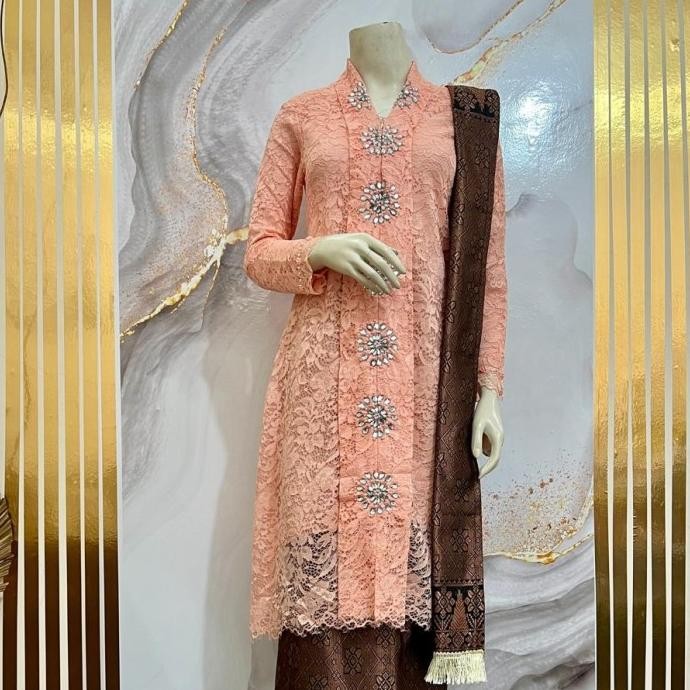 Sale Setelan Kebaya Kartini Payet/Kebaya Mewah/Kebaya Modern/Kartini Payet