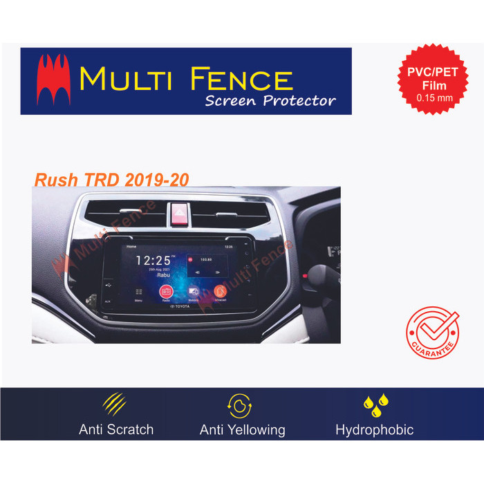 Screen Guard Head Unit Toyota Rush 2020