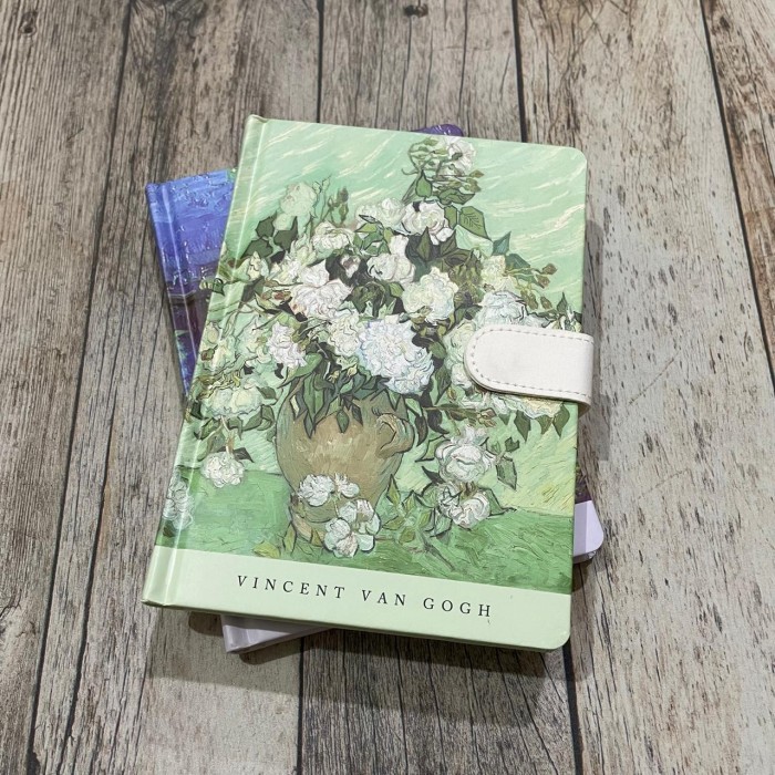 

Terlaris Diary A5 Sketch Book Journal Art Van Gogh Simple Blank Paper Style Buku Catatan Diary Polos