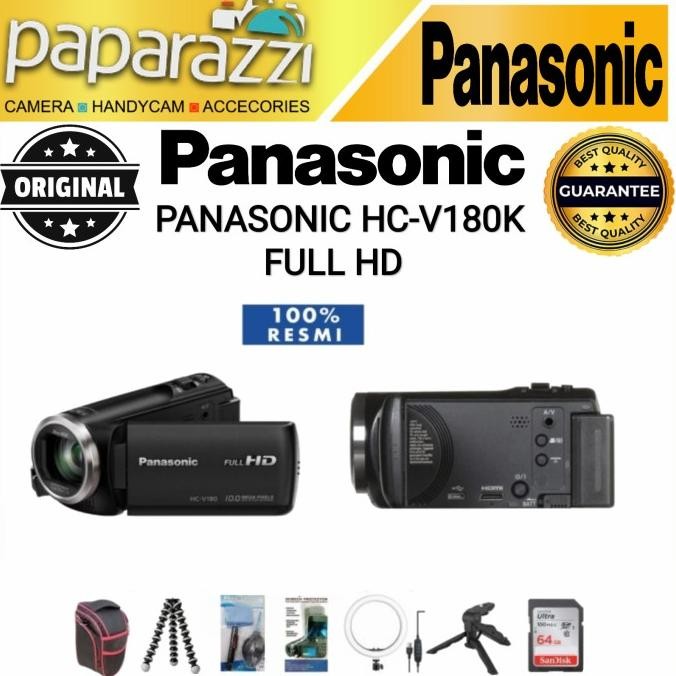 PANASONIC HC-V180K/CAMCORDER PANASONIC HC-V180/HANDYCAM PANASONIC V180