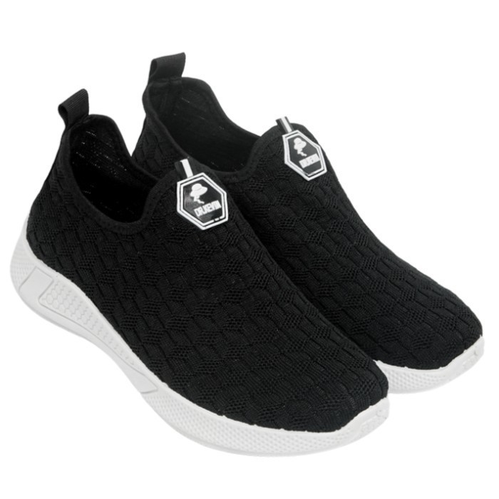 Dr. Kevin Sepatu Olahraga Wanita Sneakers Flyknit Slip On 589-062