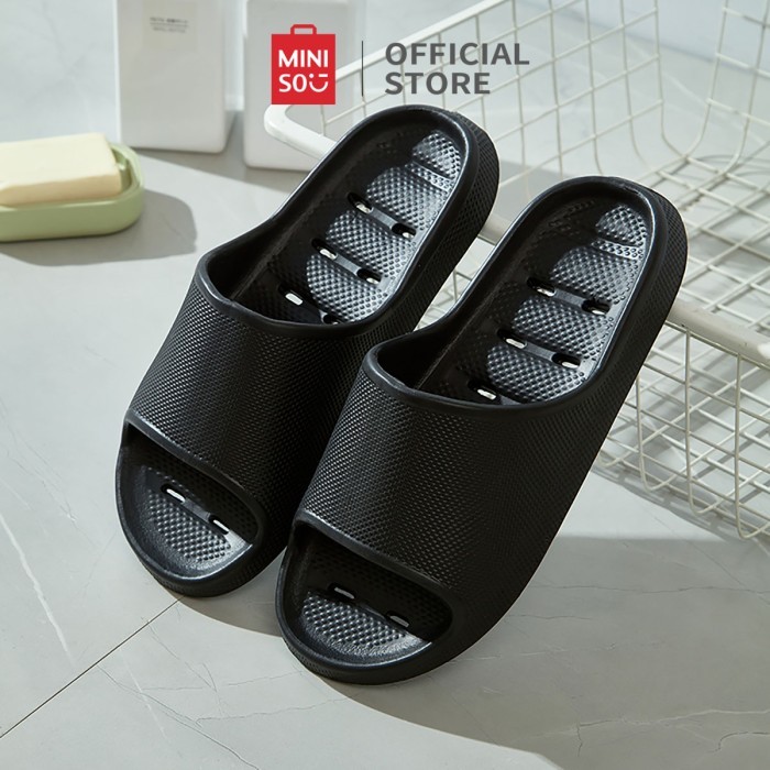 Miniso Sandal Wanita Women's Bath Slippers Ringan EVA Sendal Keren Sendal Terbaru Sendall Sndal