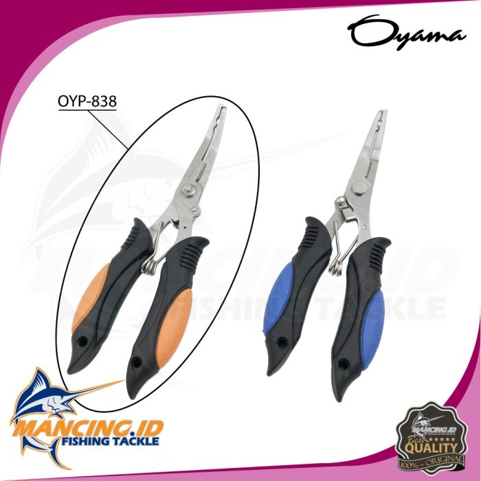 Oyama MULTI PLIER OYP-838 Tang Pancing Gunting Senar PE Split RIng