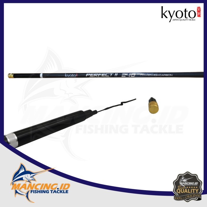 Kyoto PERFECT II Tegek Power High Carbon Fishing Rod Joran Pancing