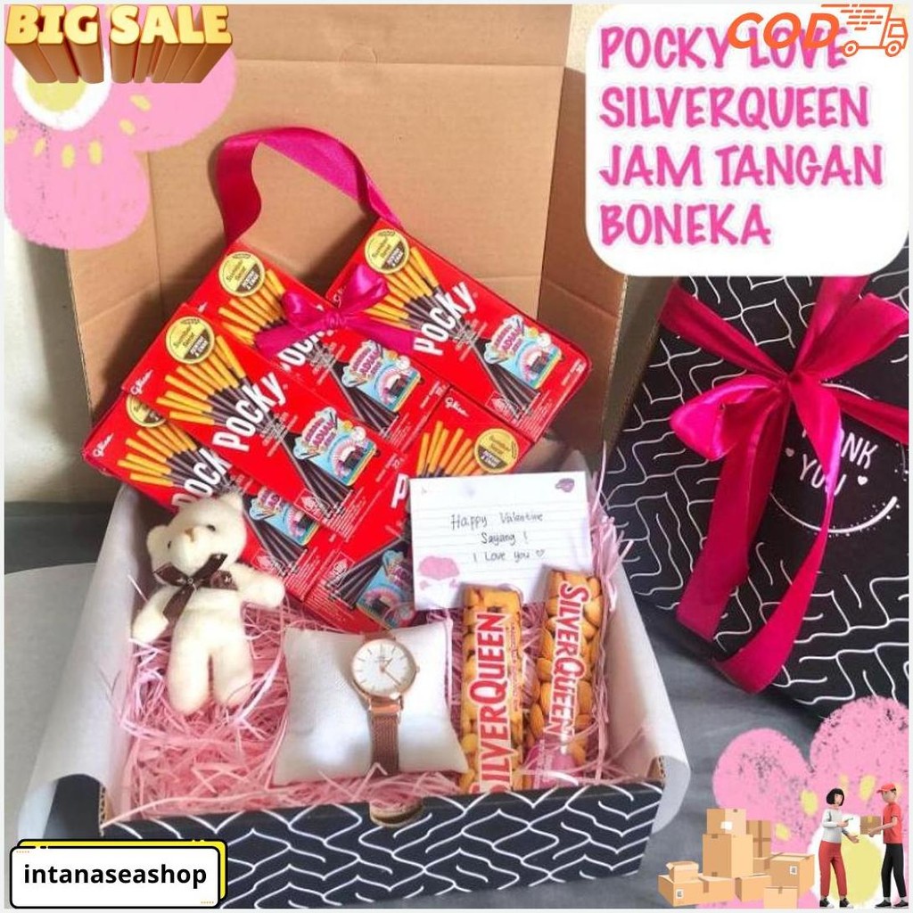 

Miffglow - Ready Stock Hampers Valentine Hampers Pocky Love Hampers Coklat Silverqueen Hampers Lebaran Hampers Ulang Tahun Kado Ulang Tahun Kado Aniversarry Hampers Aniv Kado Aniv Original Produk