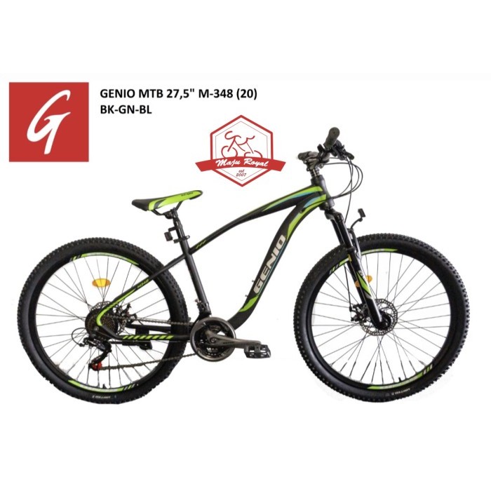 SEPEDA GUNUNG MTB GENIO M-348 27,5 inch M348 M 348 SHIMANO 8 SPEED NEW