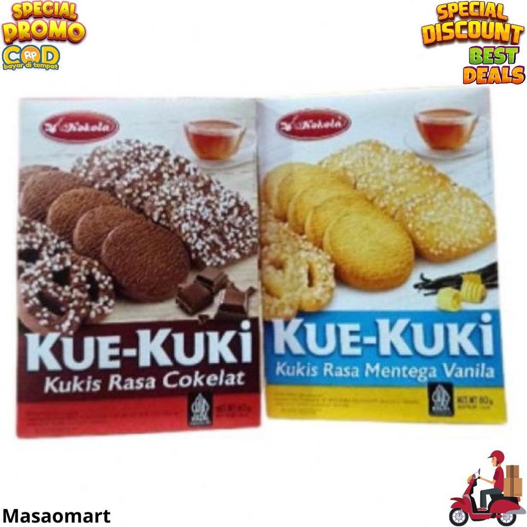 

Kokola Kue Kuki 80 Gr X 24 Pack Coklat Butter Vanila 1 Karton Snack Hajatan Hampers D Promo 2.2