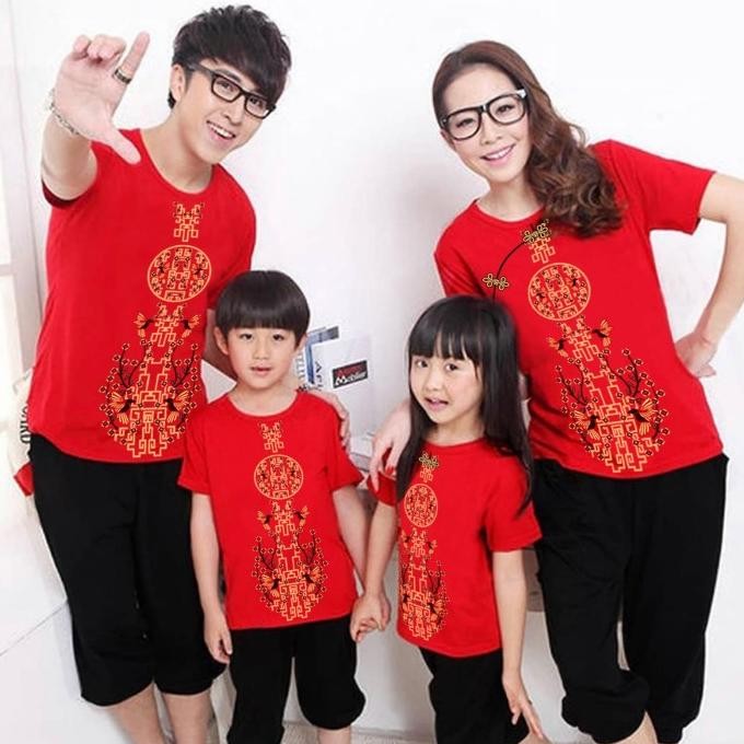 Grosir Vm Kaos Imlek Tahun Kelinci / Imlek Kelinci / Couple Family Imlek 2023