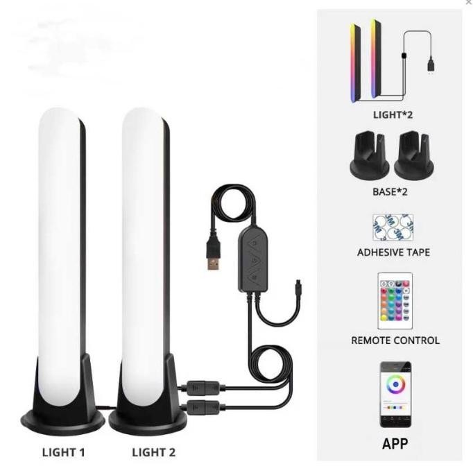 Sale Lampu Led Rgb Bar Deskop Gaming Dekorasi Kamar Tidur Light Sync Music