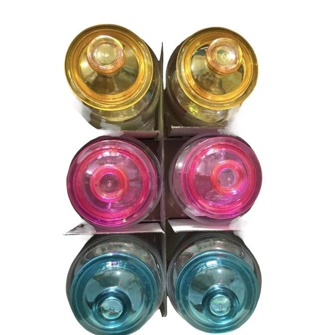 KANMURI 950 ml TOPLES LEBARAN / TOPLES KACA TUTUP KAYU / TOPLES