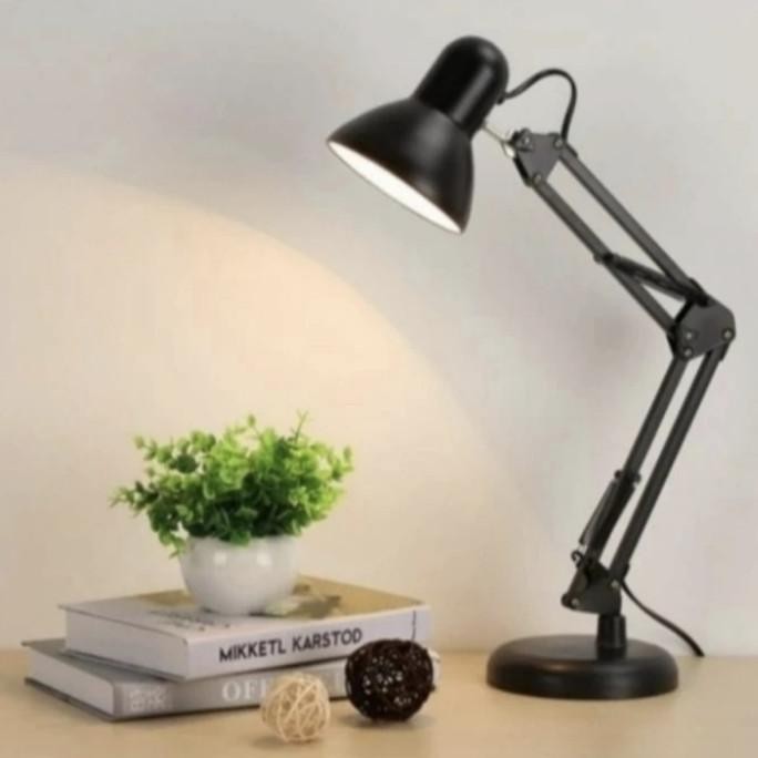 Grosir Kap Lampu Belajar /Dusuk Jepit/Lampu Meja Jepit Arsitek Philmax