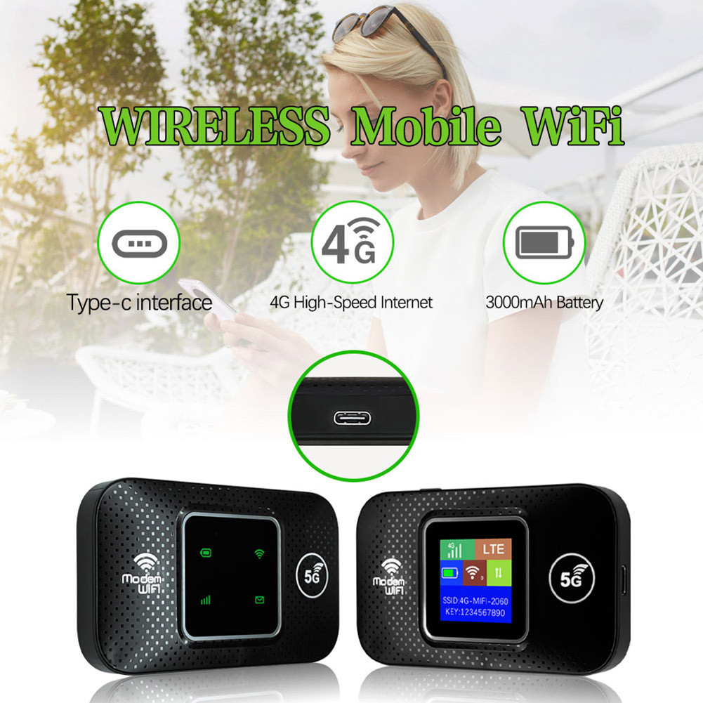 4G Lte WIFRouter 3000mAh Wiress Portab Modem Outdoor