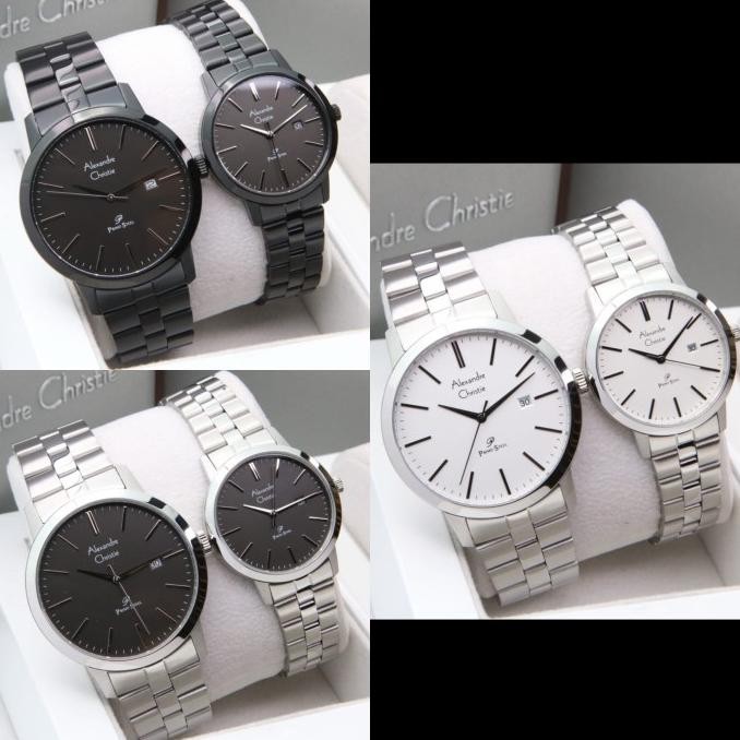 Grosir Jam Tangan Couple Alexandre Christie 1007 Ac1007 Ac 1007Md (100% Ori)