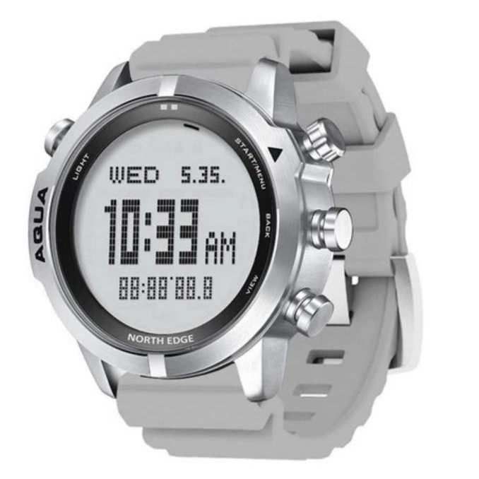 Sale North Edge Aqua Jam Tangan Pria Diving Altimeter Kompas Barometer
