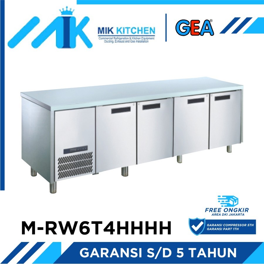 GEA S/S UNDER COUNTER CHILLER M-RW6T4HHHH / M RW6T4HHHH / MRW6T4HHHH