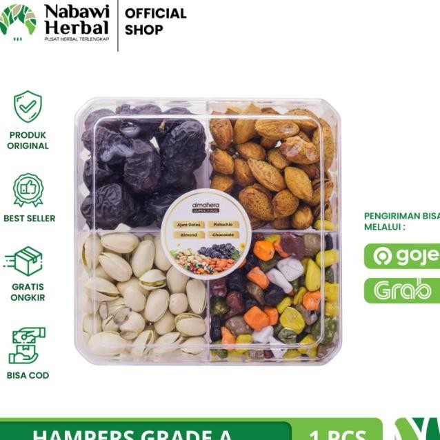 

Hamper Urma Acang Almond Colat Parel Parcel Ramadhan