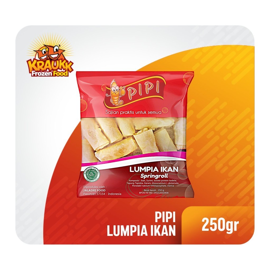 

Pipi Lumpia Ikan 250gr