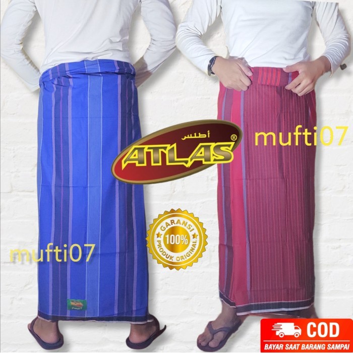 Terlaris Sarung Atlas original Favorit 500 motif Salur SALE