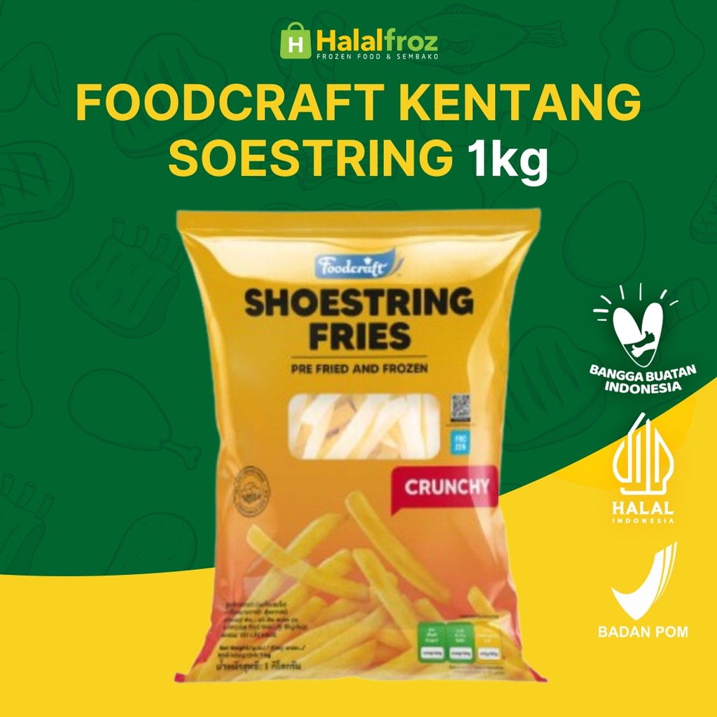 

Kentang Foodcraft Soestring 1 KgGosend Ready, Paling murah, Terlaris