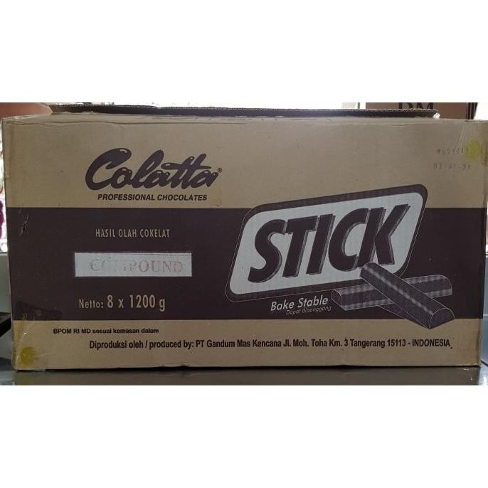 

JM23 Colatta Stick bake stable 1.2kg Coklat compound Batang stik GROSIR