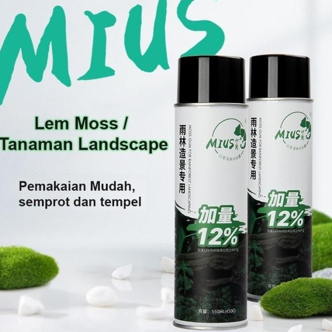 

MIUS Moss Glue Rainforrest Terrarium Perekat Lem Lumut Paludarium