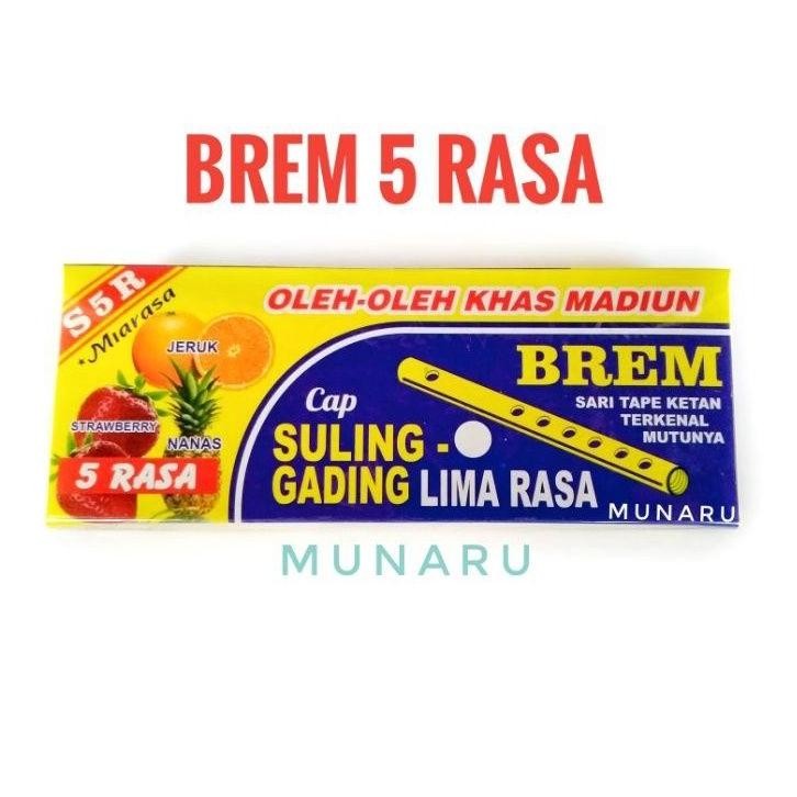 

NEW Brem 5 Rasa Cap Suling Gading Lima Rasa Khas Madiun MURAH BERKUALITAS