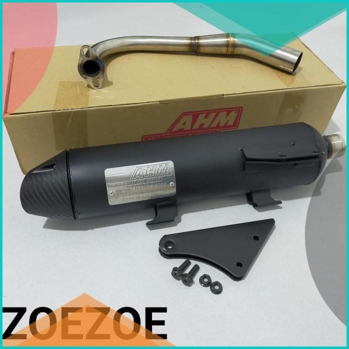 Knalpot AHM Original Vario 110 Karburator / Karbu Knalpot Vario 110 07