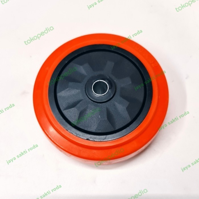 Roda Onley / whell onley 4 inch PU Rhj-tw