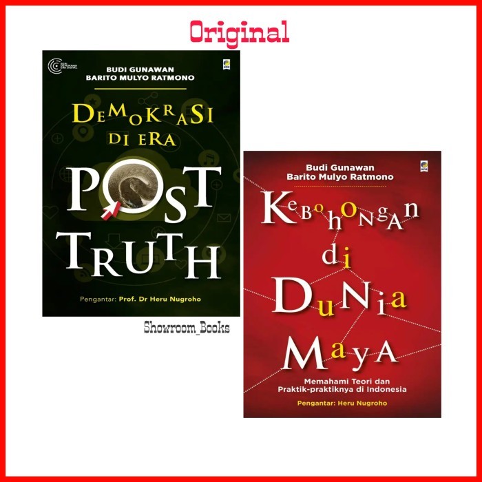 

######### BUKU DEMOKRASI DI ERA POST TRUTH & KEBOHONGAN DUNIA MAYA BUDI GUNAWAN