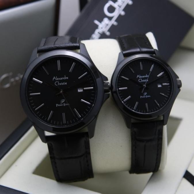 Murah Jam Tangan Couple Alexandre Christie 1026 Ac 1026 Ac1026 Leather