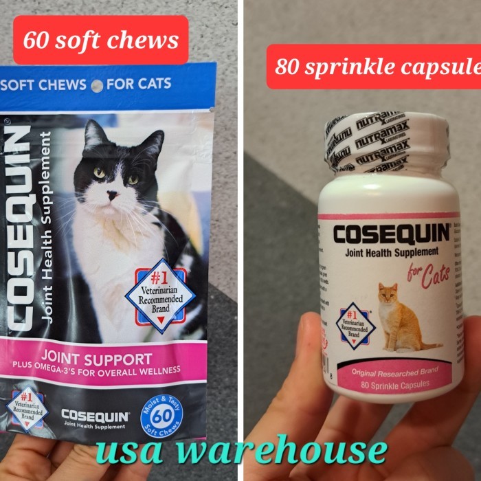 Terbaru Cosequin Joint Health support for Cat vitamin sendi kucing
