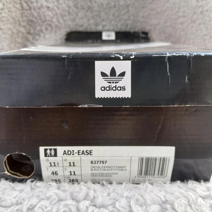 Sepatu Adidas Adiease Biru B27797 Baru Asli Original Blanc_Leu