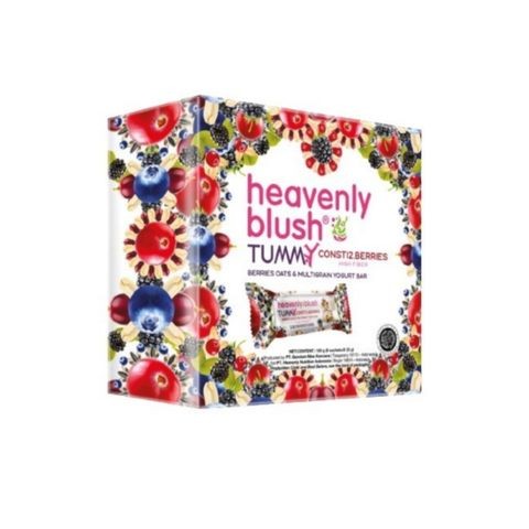 

Heavenly Blush Tummy Yogurt Bar Berries 4X25Gr/Box