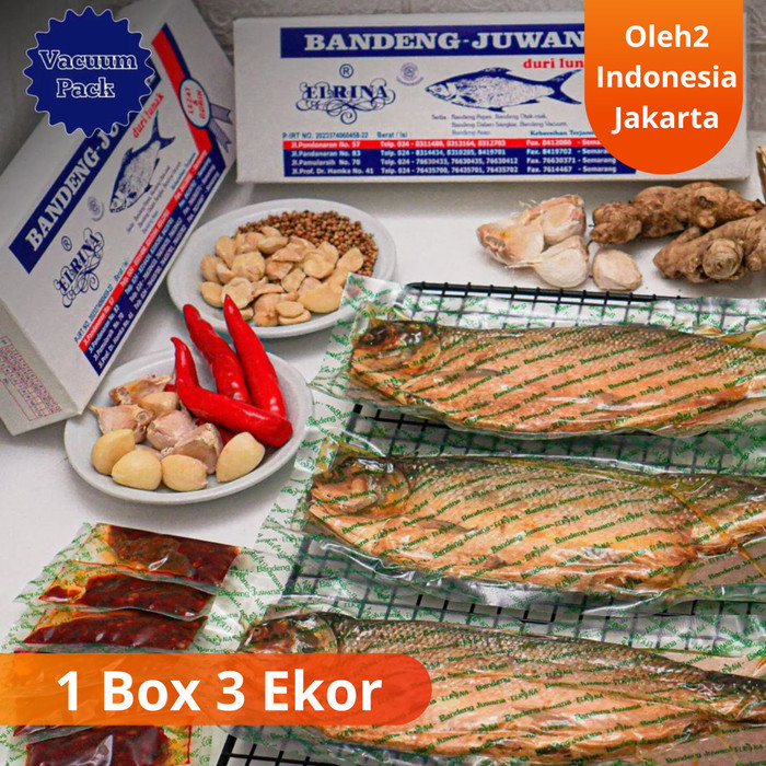 

Bandeng Presto Juwana Elrina Vacuum tulang lunak khas semarang