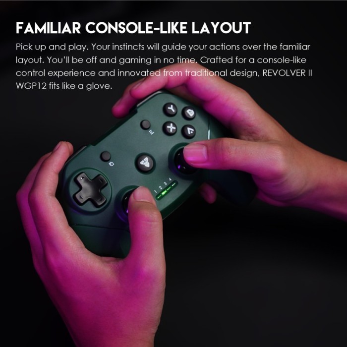 Revolver Wgp12 Wireless Gamepad Wgp-12