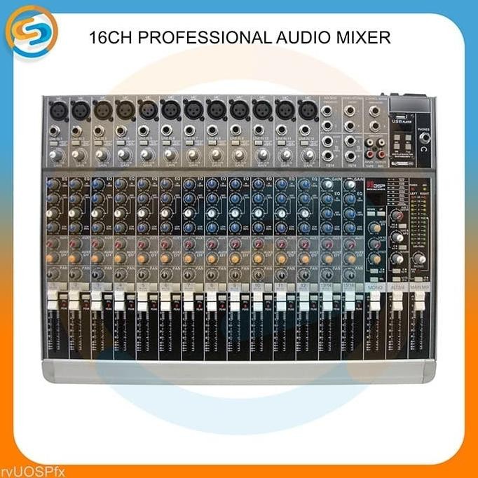 Professional audio mixer 16ch - mixer audio 16 channel