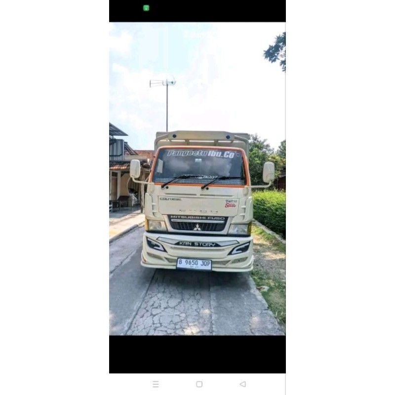 Pipi Canter Costum Bahan Panel Ori Plat besi Lubang 1 & Lubang 3