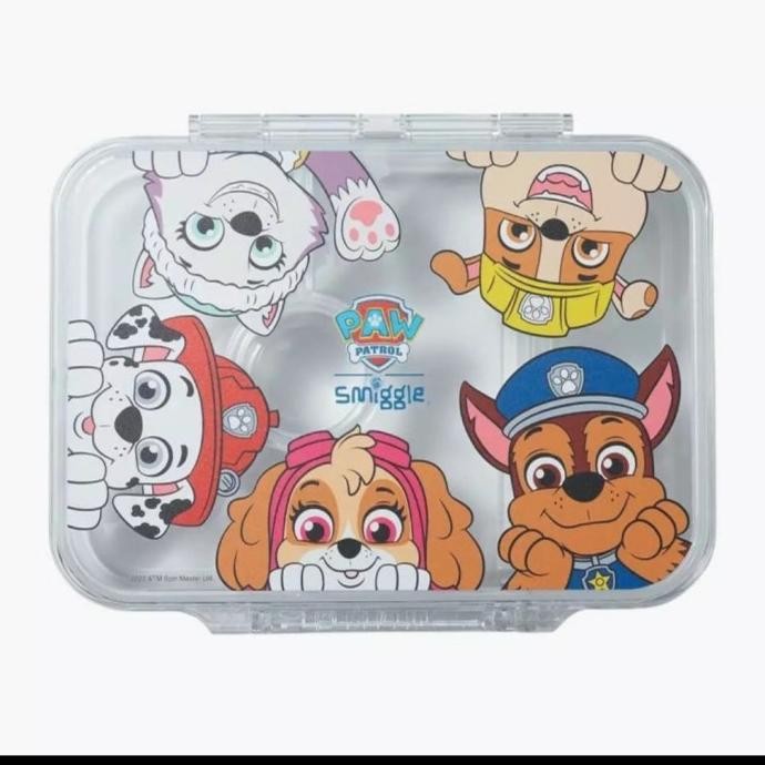 Murah Smiggle Bento Box Medium Paw Patrol/Tempat Makan Smiggle/Lunch Box/