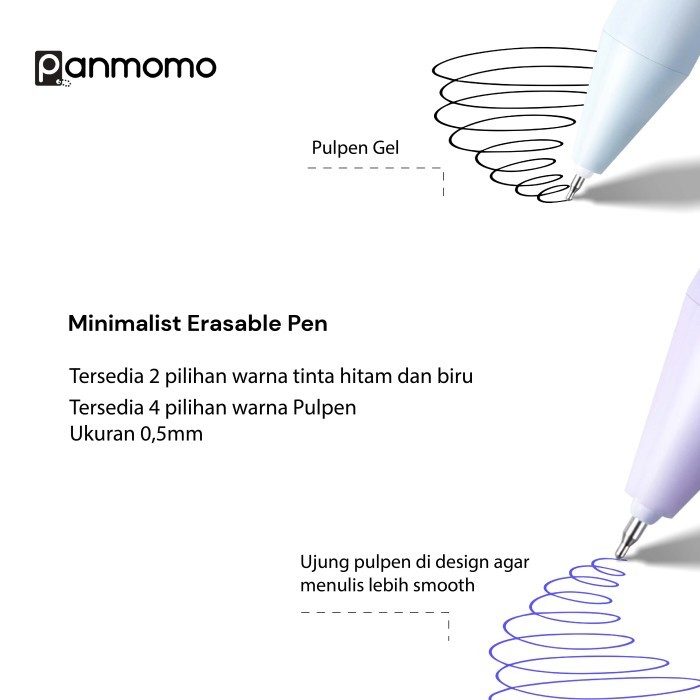 

Panmomo Pulpen Bisa Dihapus Erasable Pen